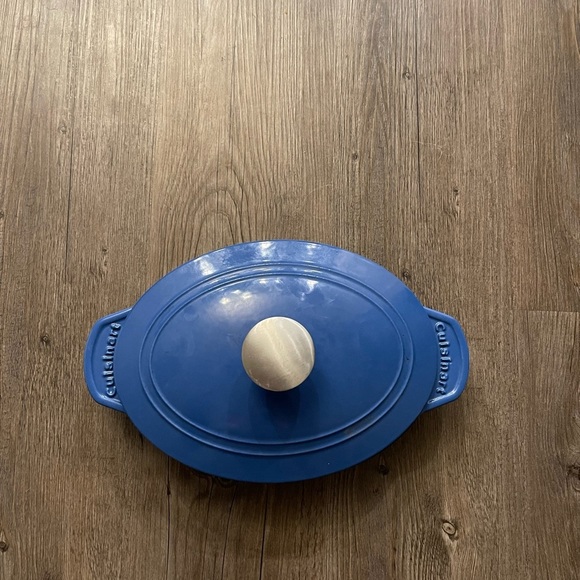 Cuisinart Kitchen Vintage Cuisinart Enameled Cast Iron Oval Poshmark
